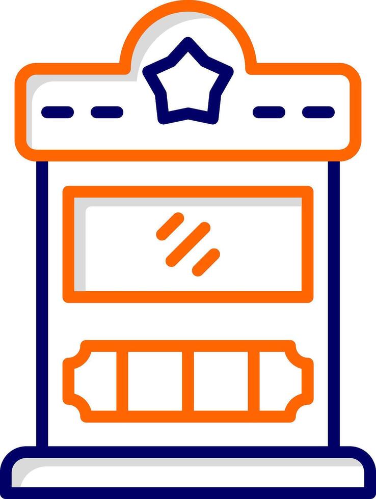 Ticket Box Vector Icon