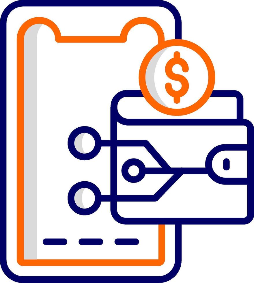 Digital Wallet Vector Icon