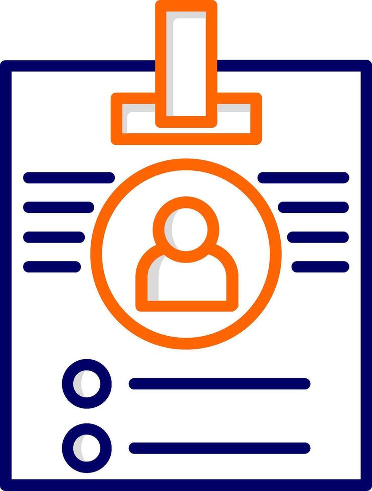 Id Card Vector Icon