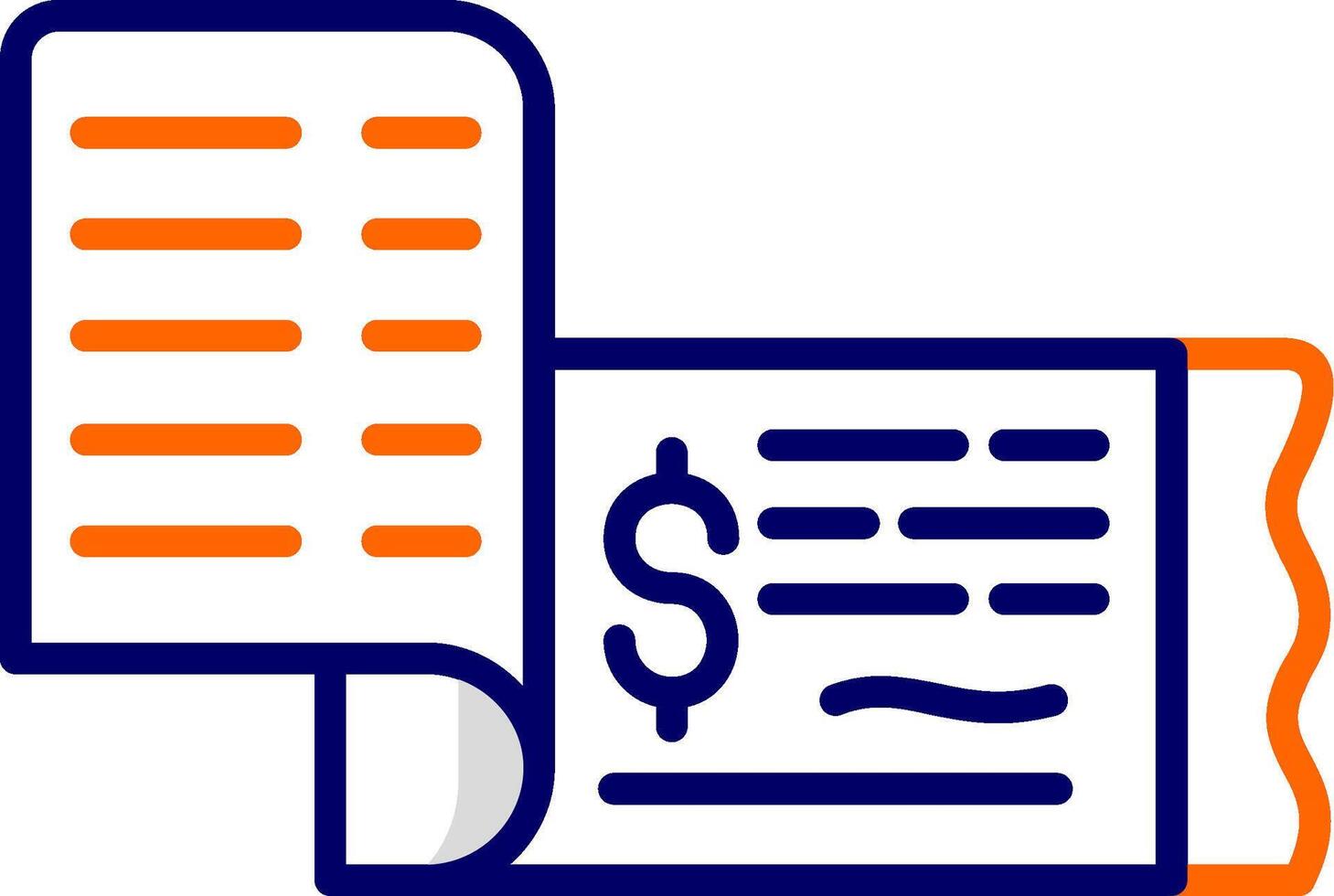 Cheque Vector Icon
