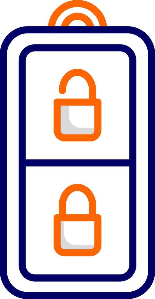 Car Key Vector Icon