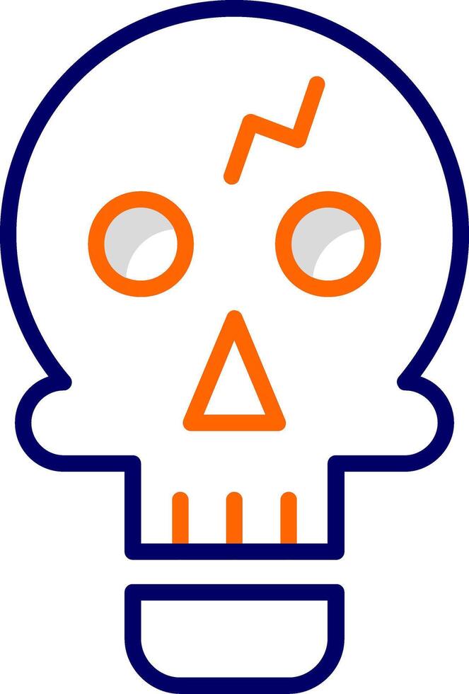 Skull Island Vector Icon