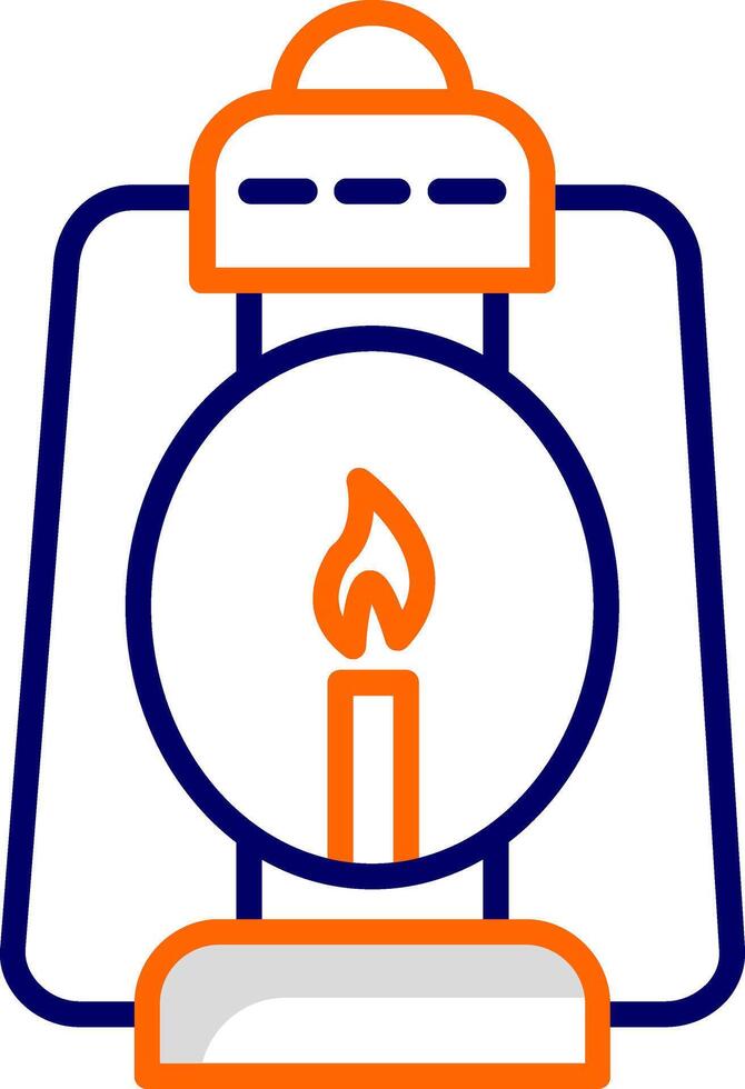 Oil Lamp Vector Icon