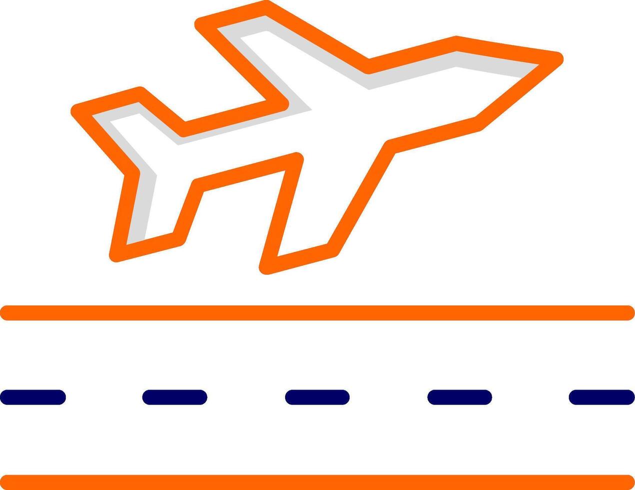 Departure Vector Icon