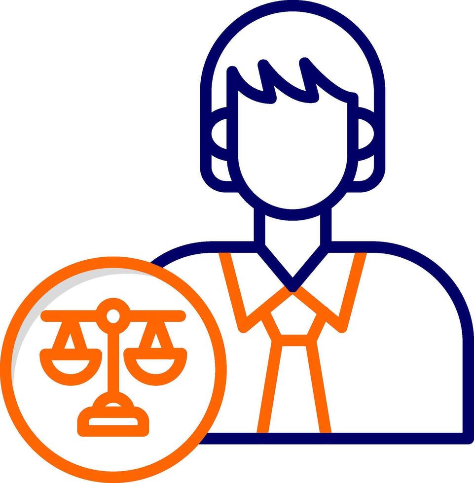 Lawyer Vector Icon