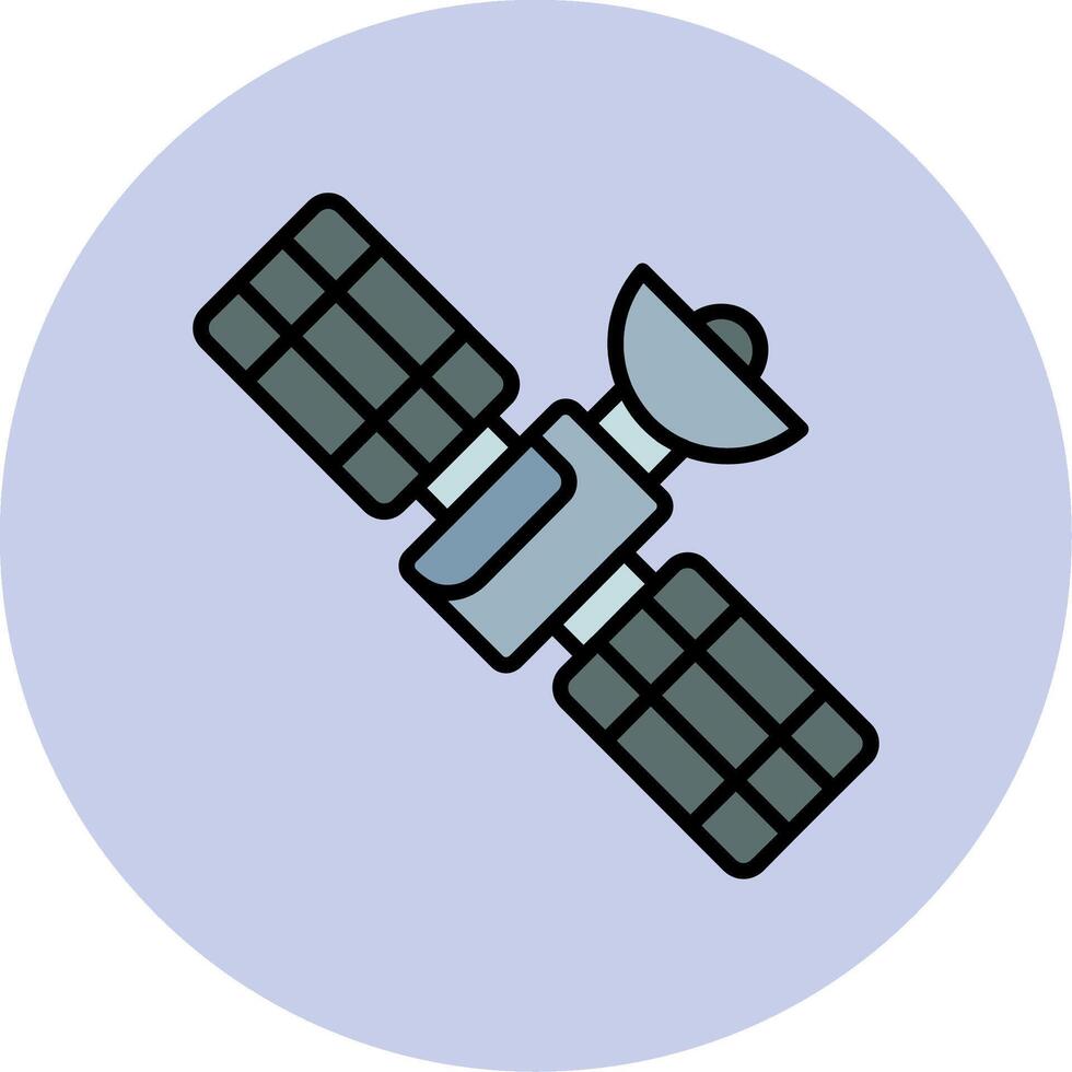 Satellite Vector Icon