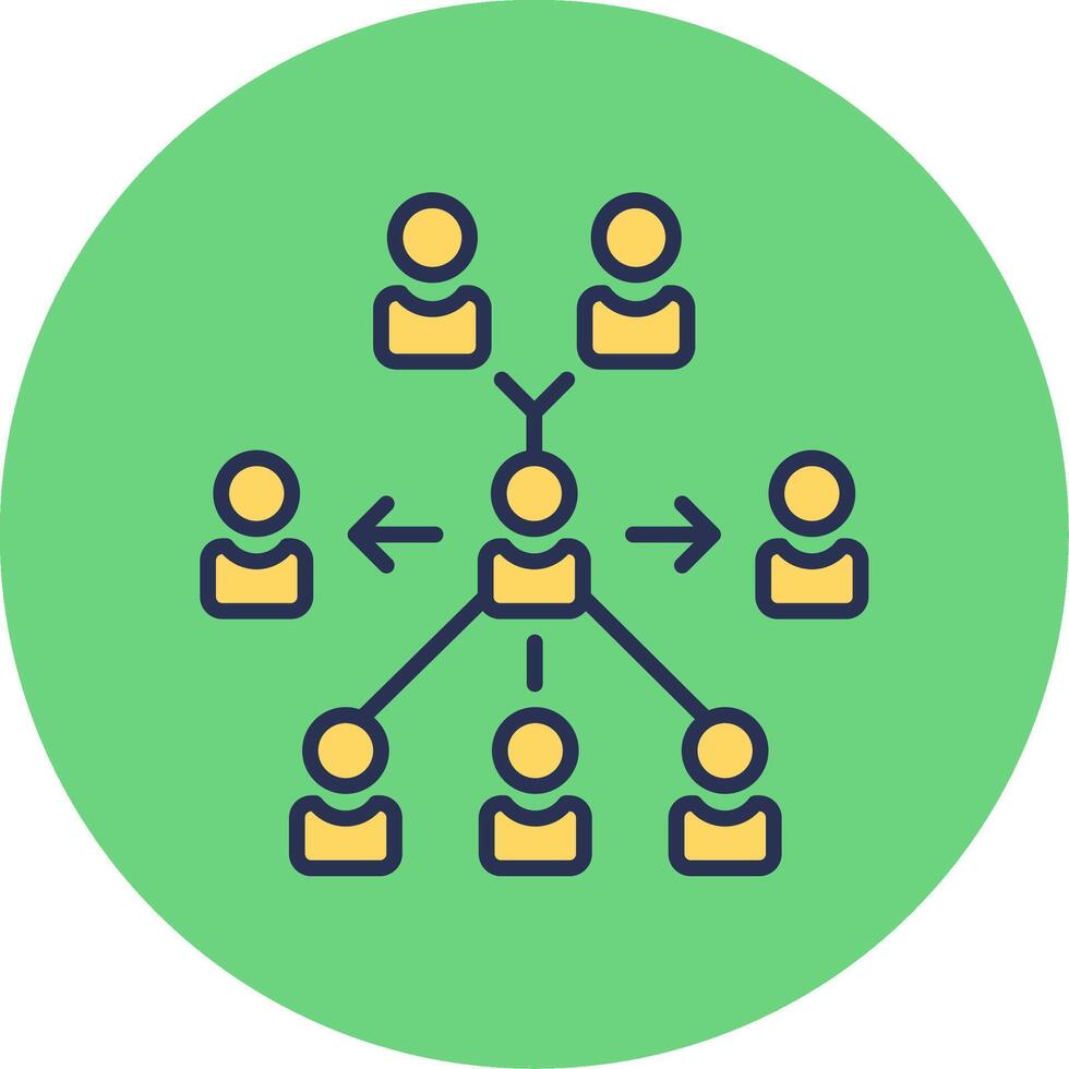 Hierarchy Vector Icon