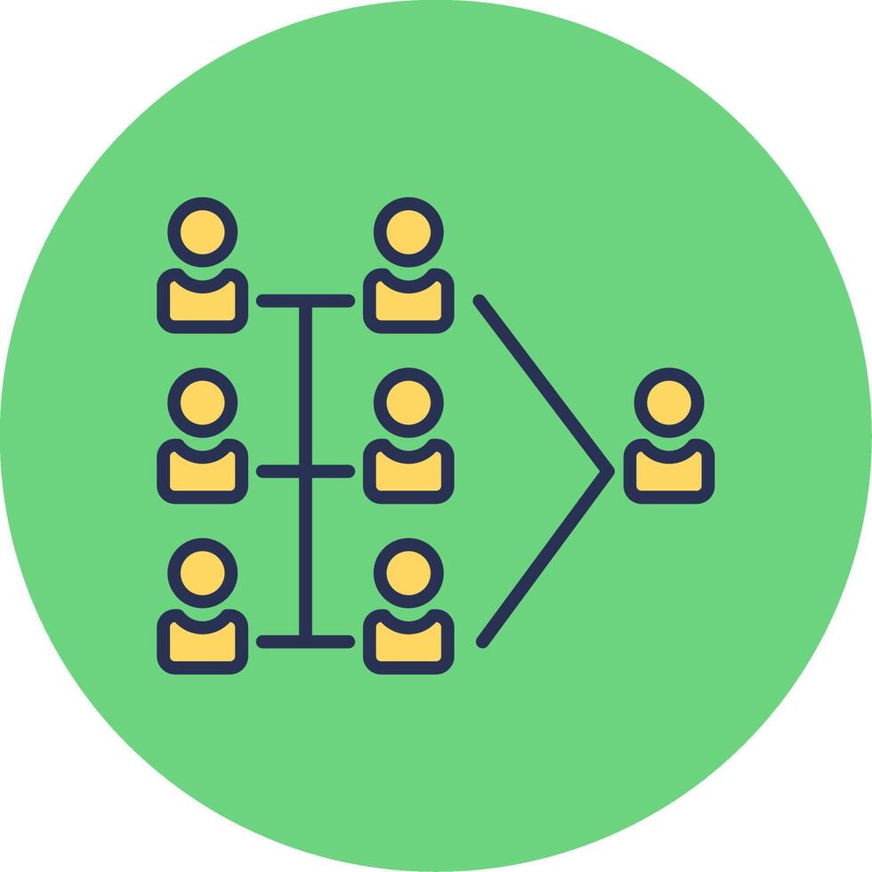 Hierarchy Vector Icon