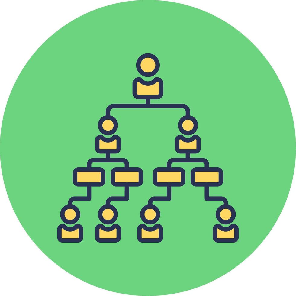 Hierarchy Vector Icon