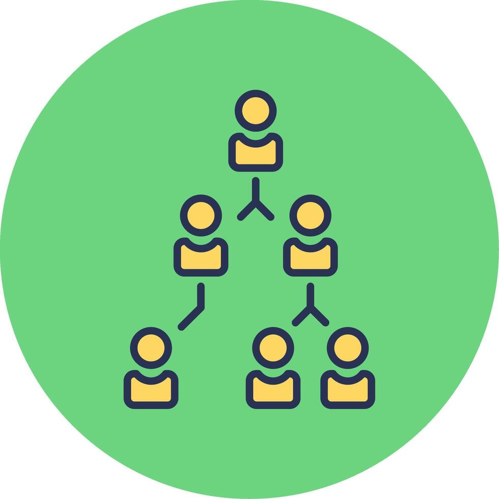 Hierarchy Vector Icon
