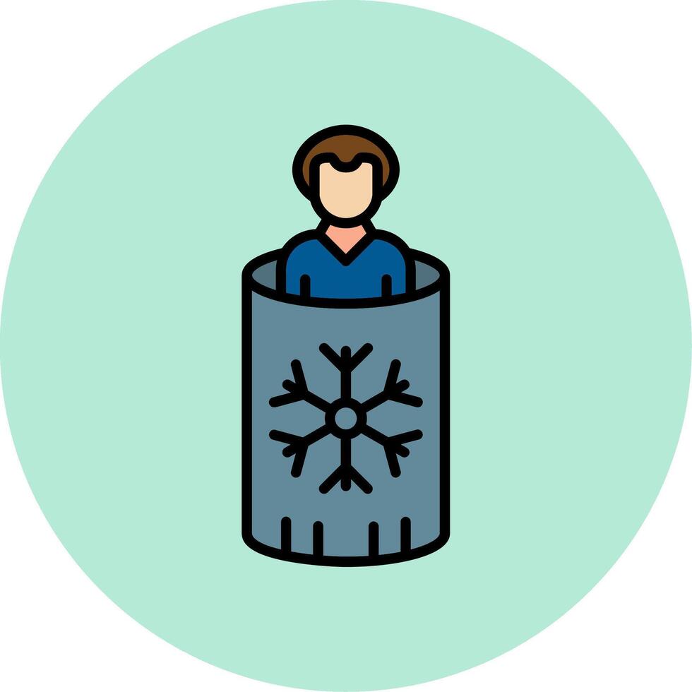 Cryotherapy Vector Icon