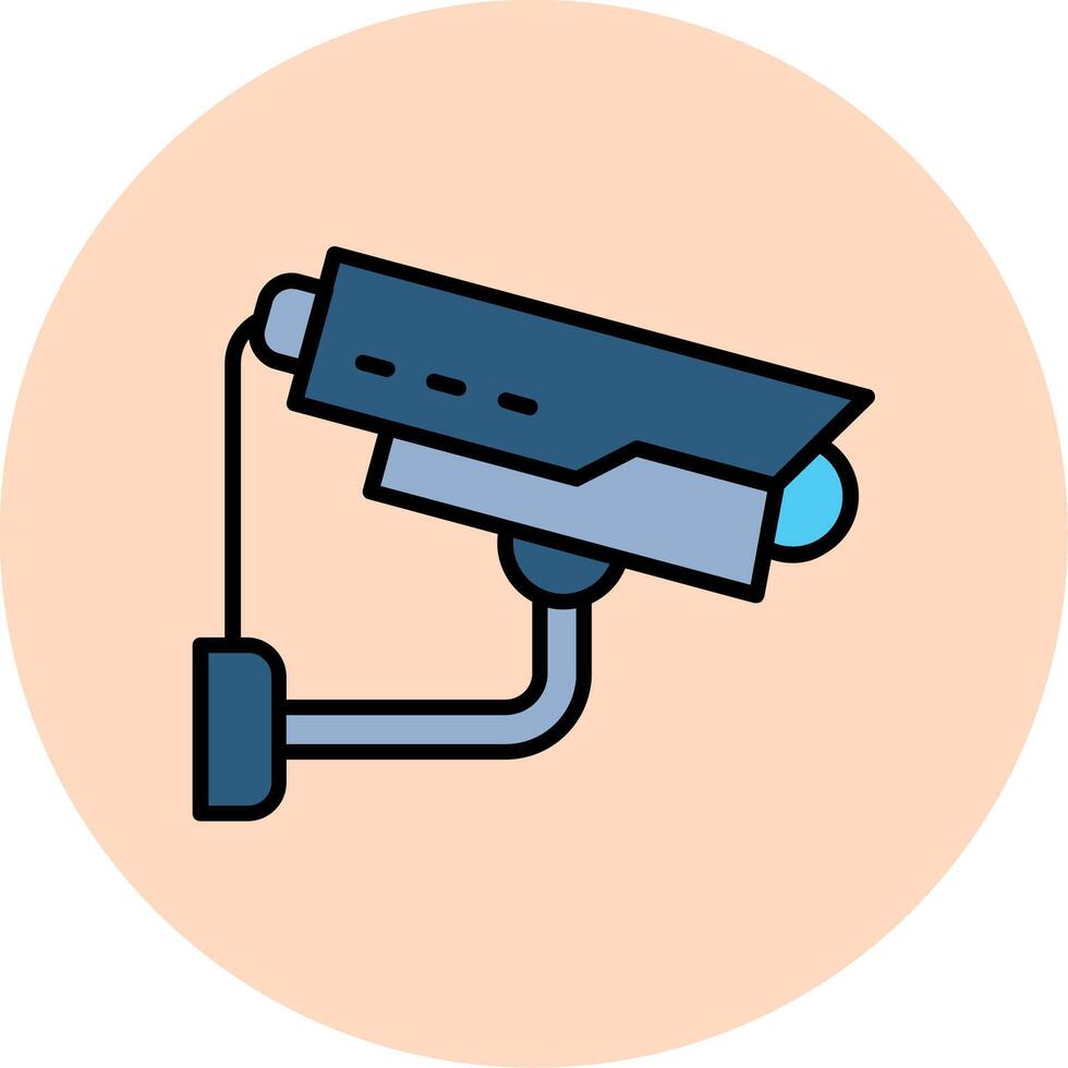 Security Camera Vector Icon