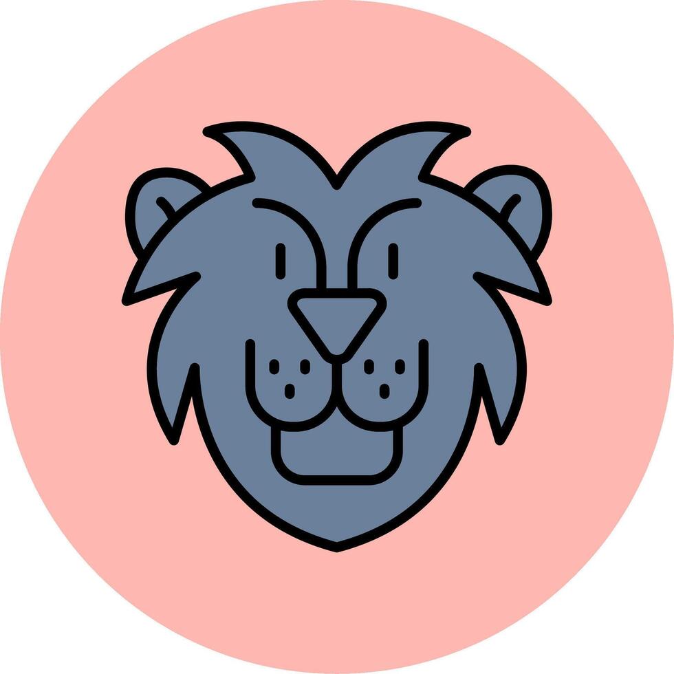 Lion Vector Icon