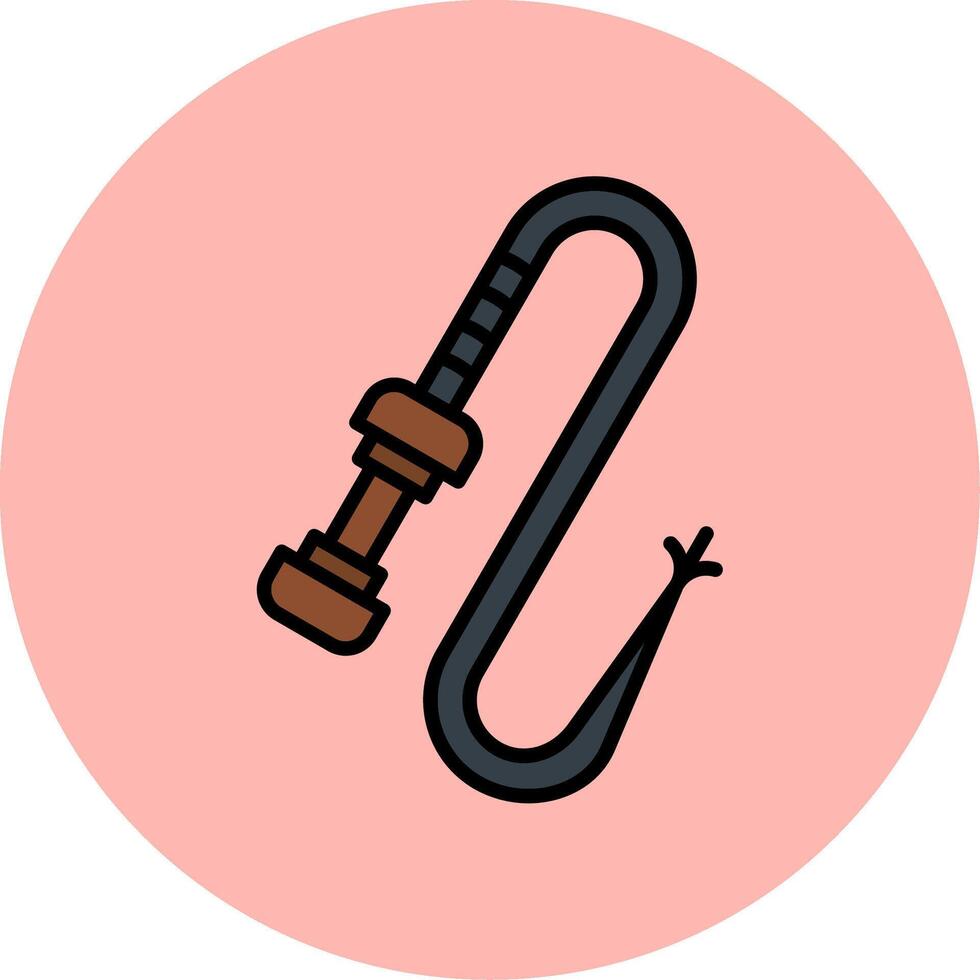 Whip Vector Icon