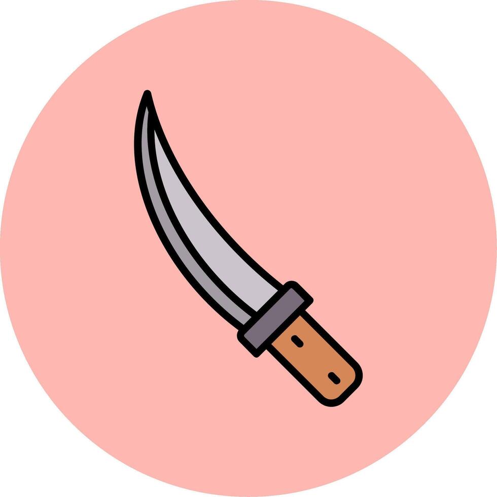 Jambiya Vector Icon