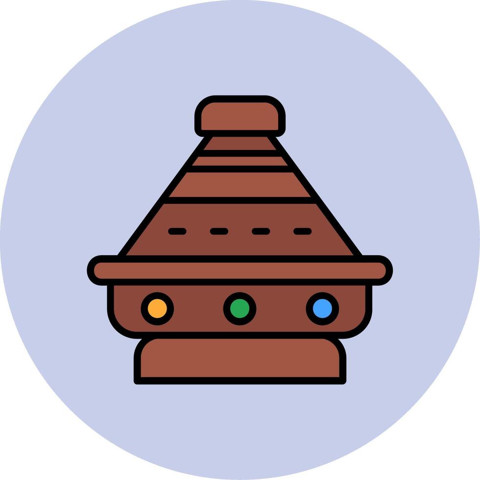 Tajine vector icono