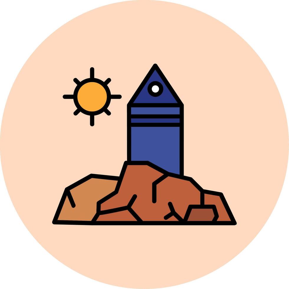 Mount Arafat Vector Icon