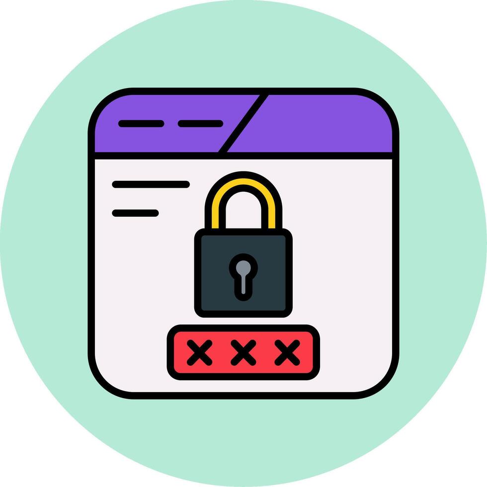 Password Vector Icon