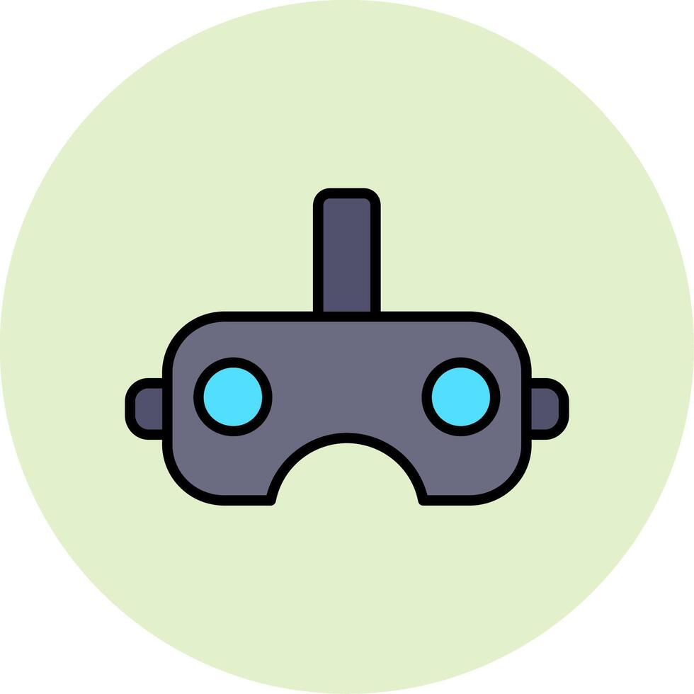 Virtual Reality Vector Icon