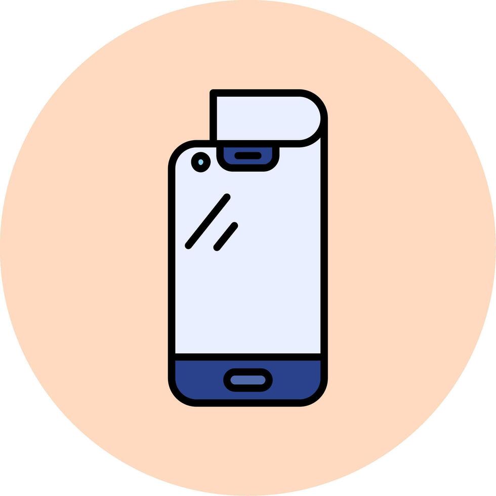 Foldable Smartphone Vector Icon