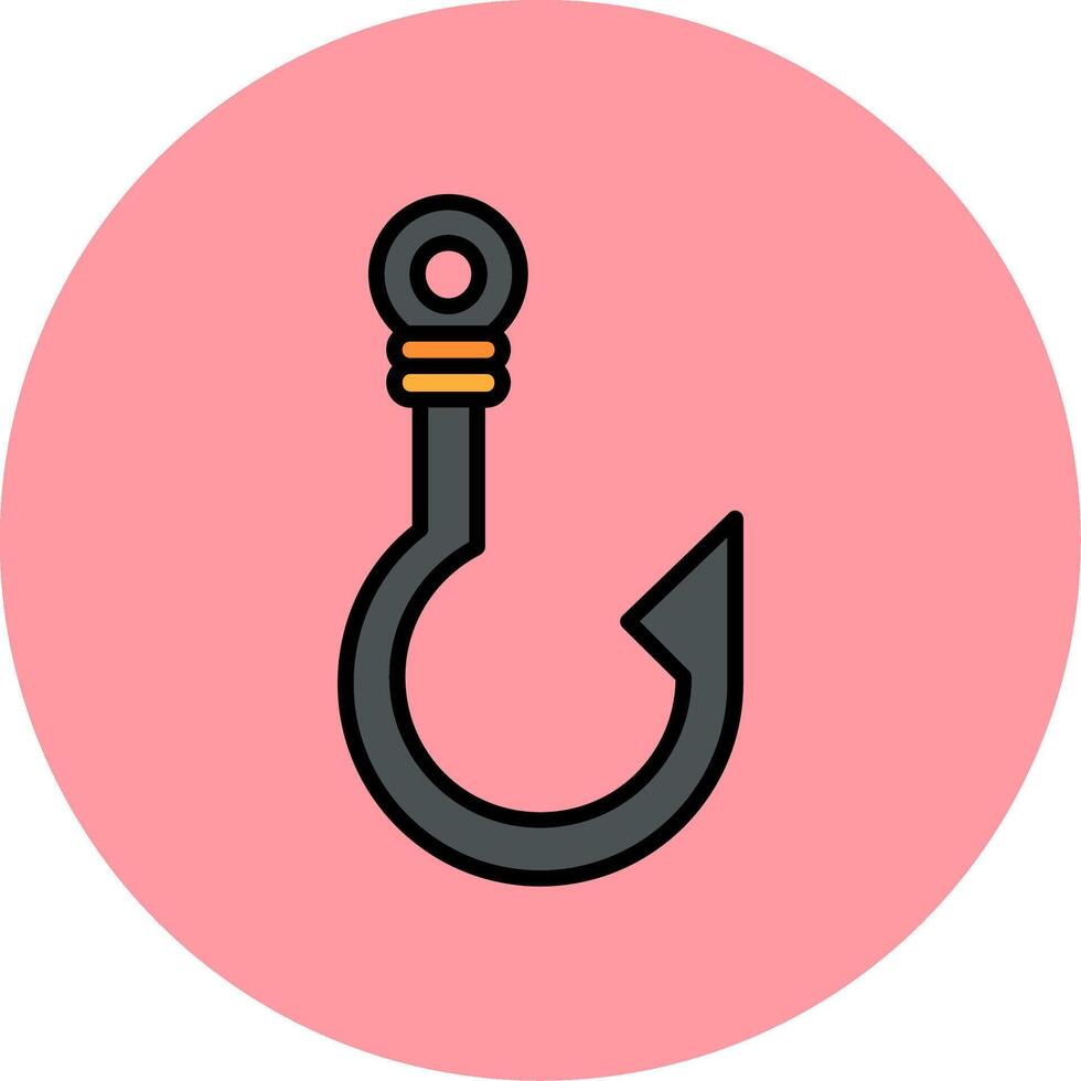 Fishing Hook Vector Icon