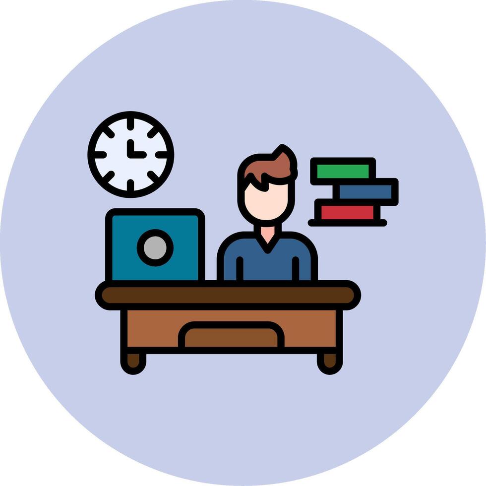 Overtime Vector Icon
