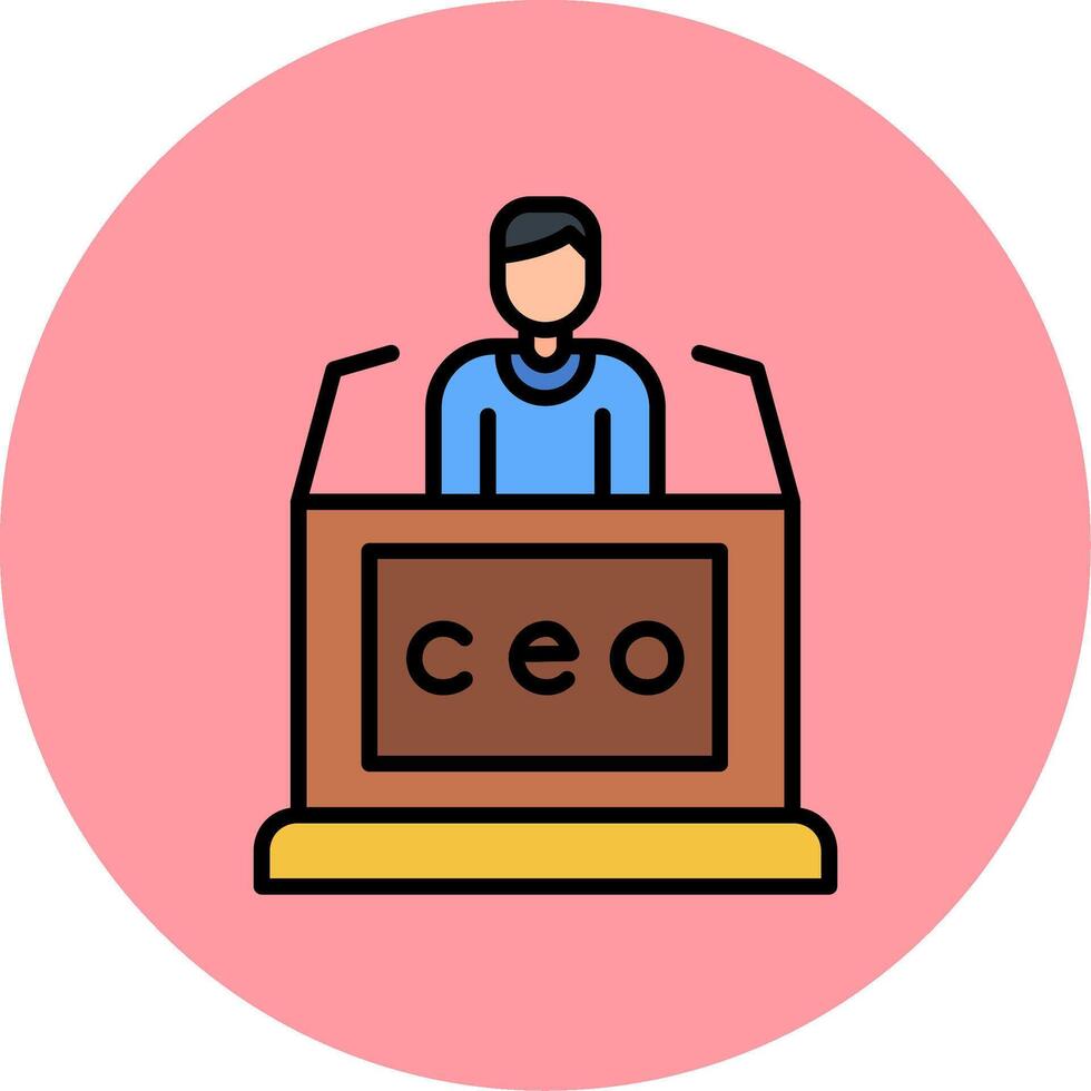 Ceo Vector Icon