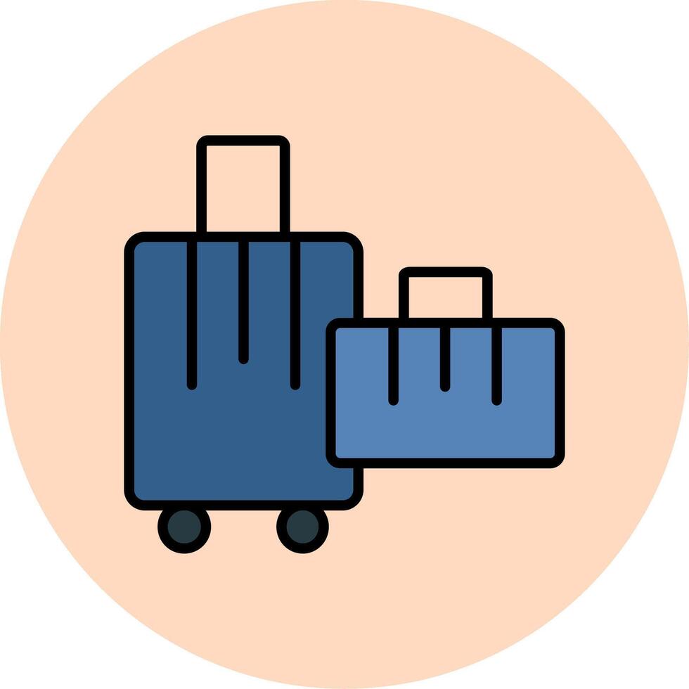 Luggage Vector Icon