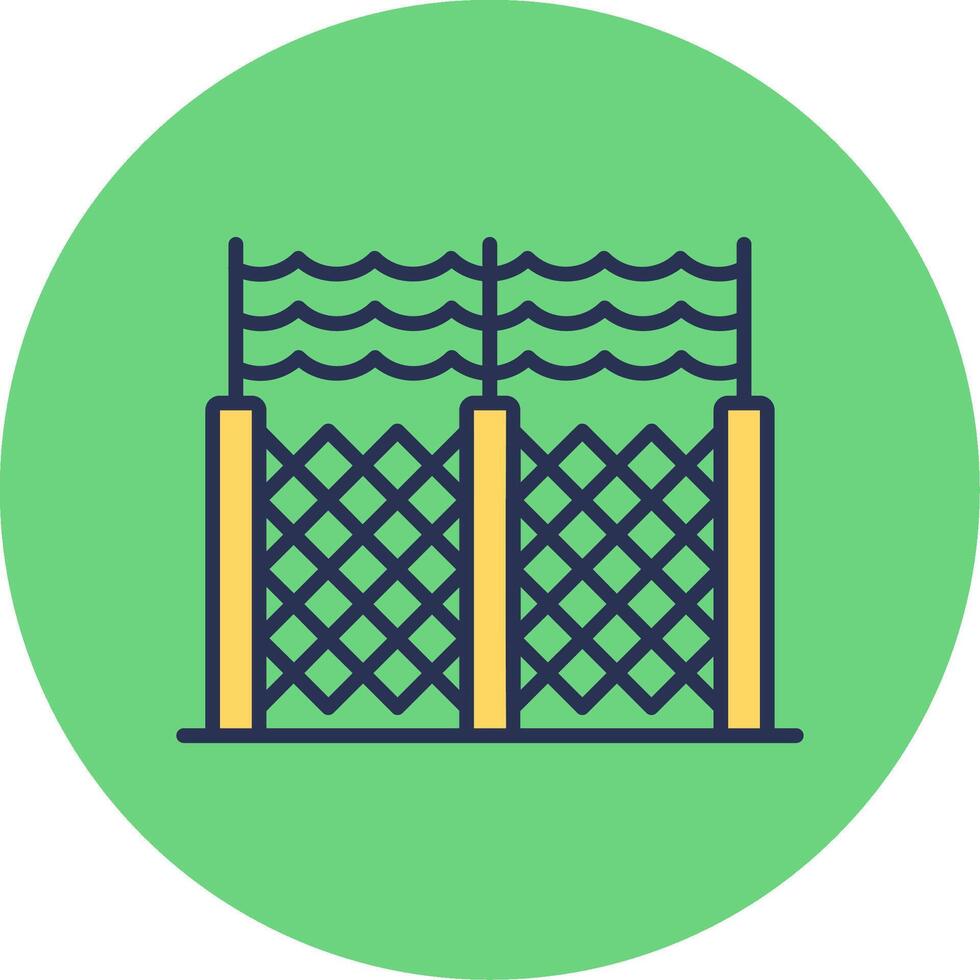 Barbed Wire Vector Icon