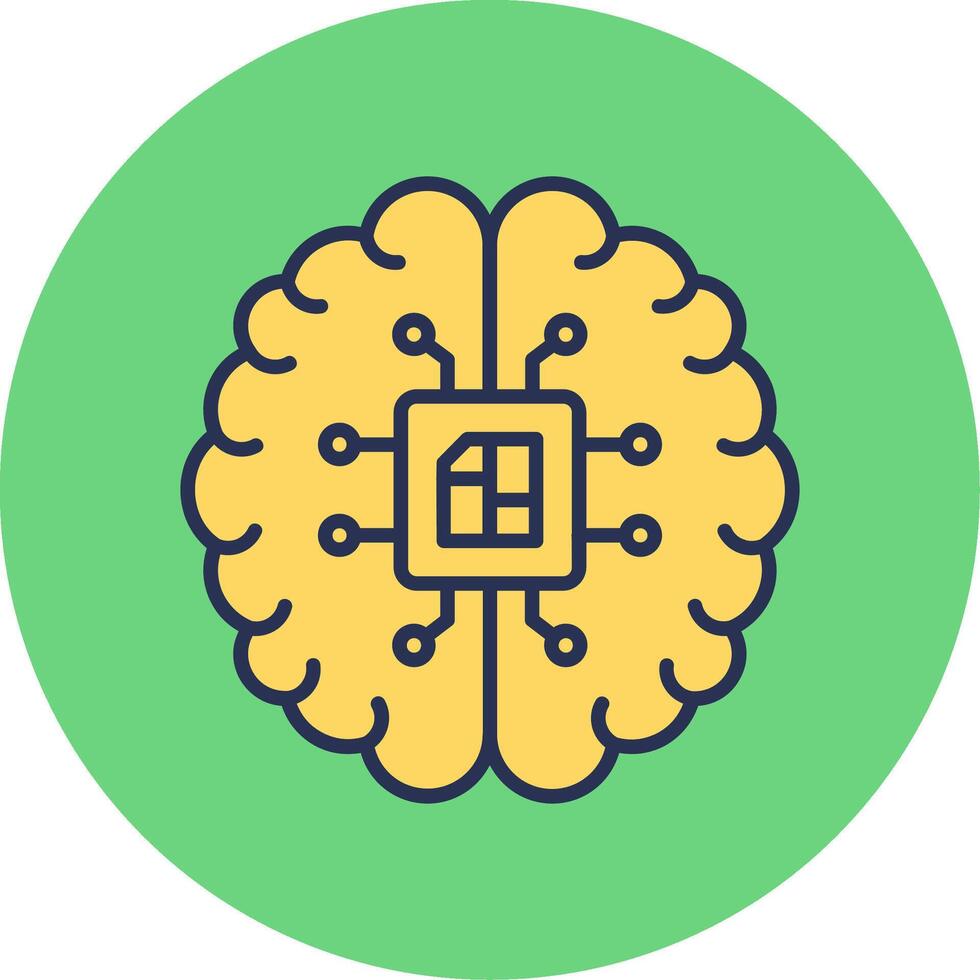 Artificial Intelligence Vector Icon
