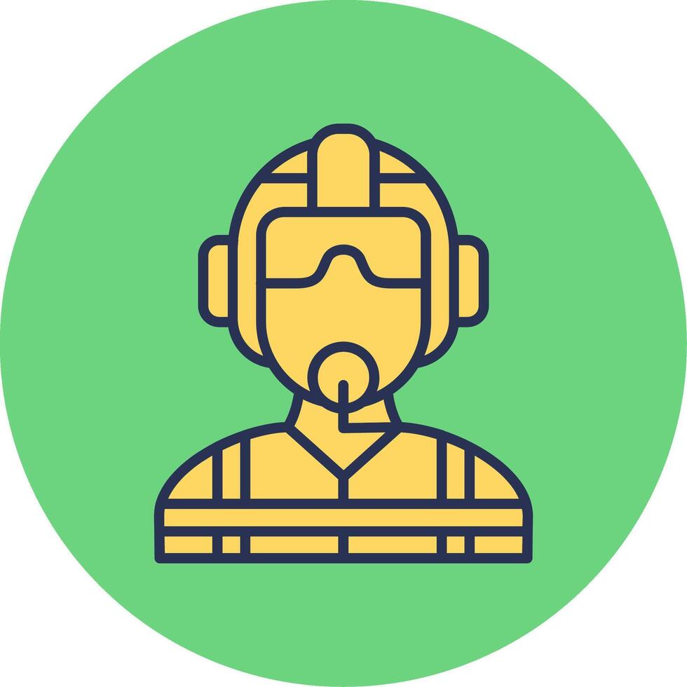 Pilot Vector Icon