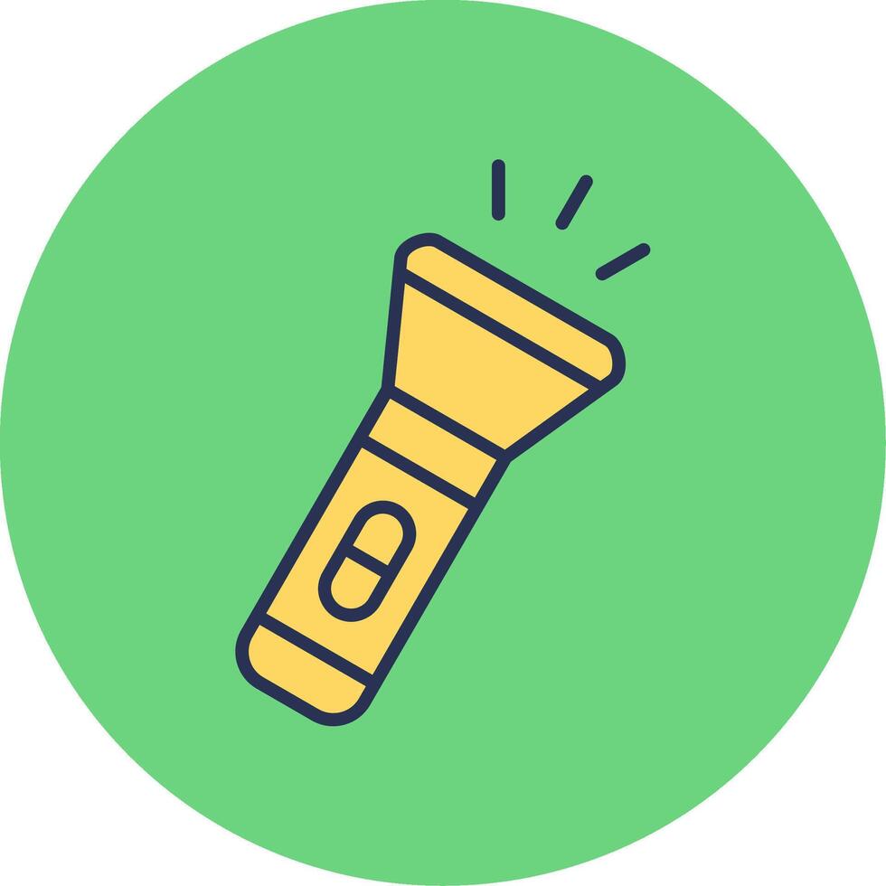 Torch Vector Icon