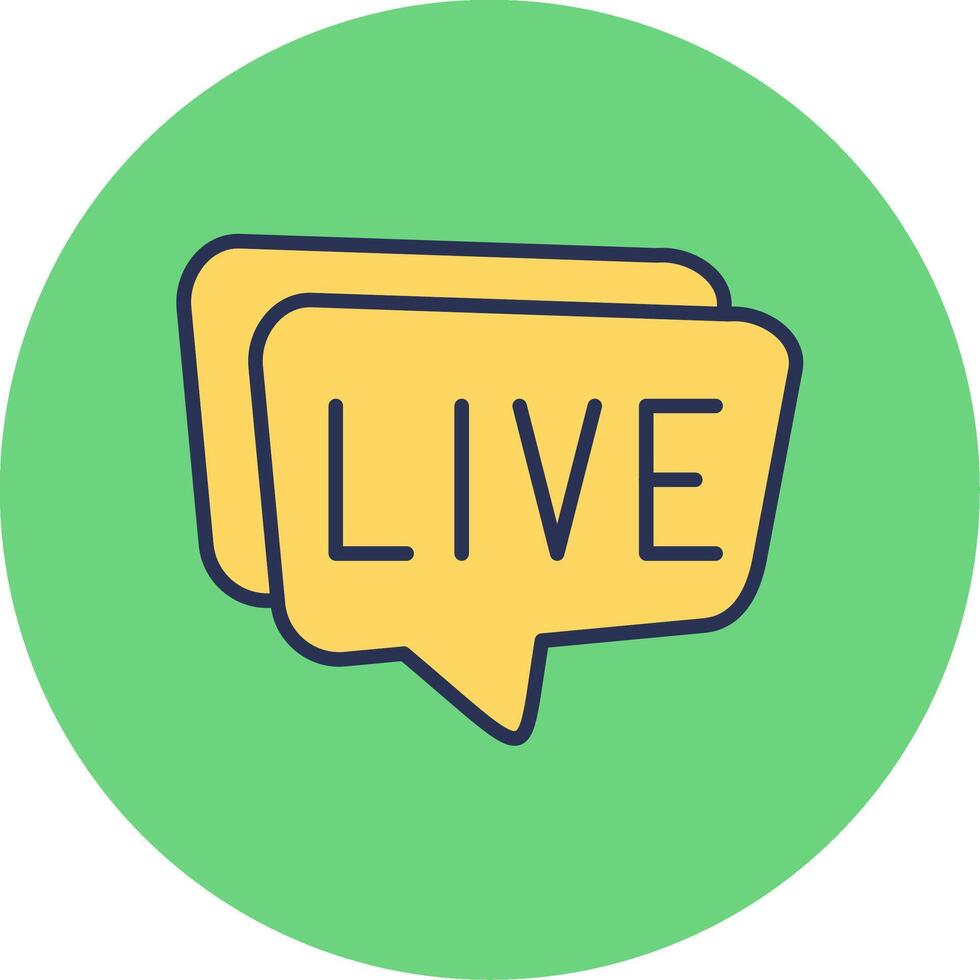 Live Chat Vector Icon