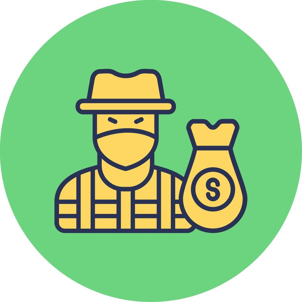 Robbery Vector Icon