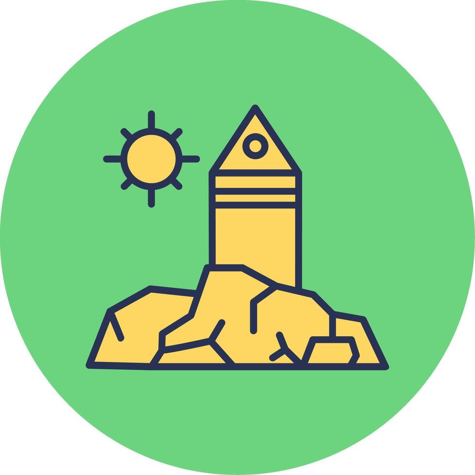 Mount Arafat Vector Icon