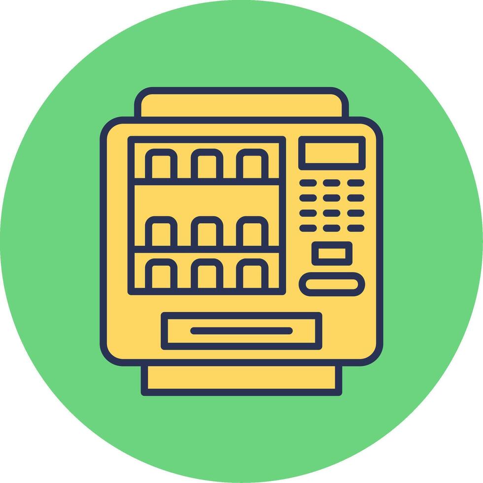 Vending Machine Vector Icon