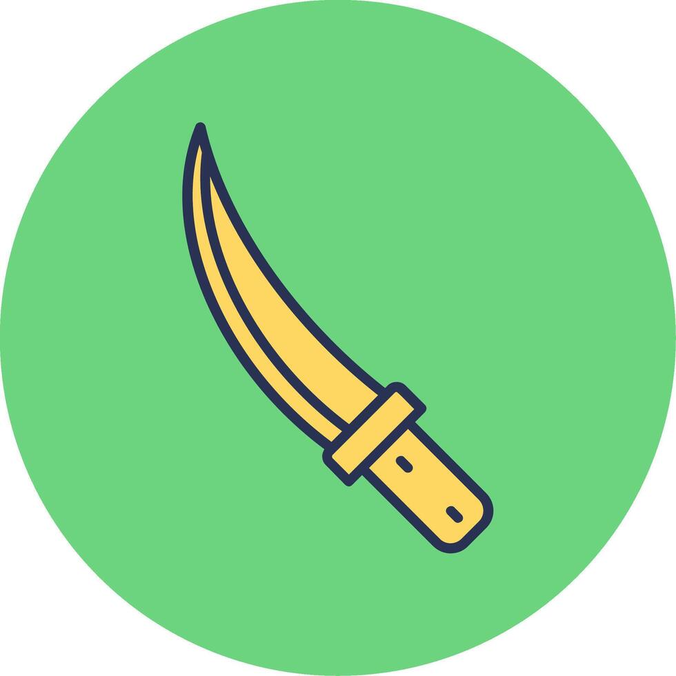 Jambiya Vector Icon