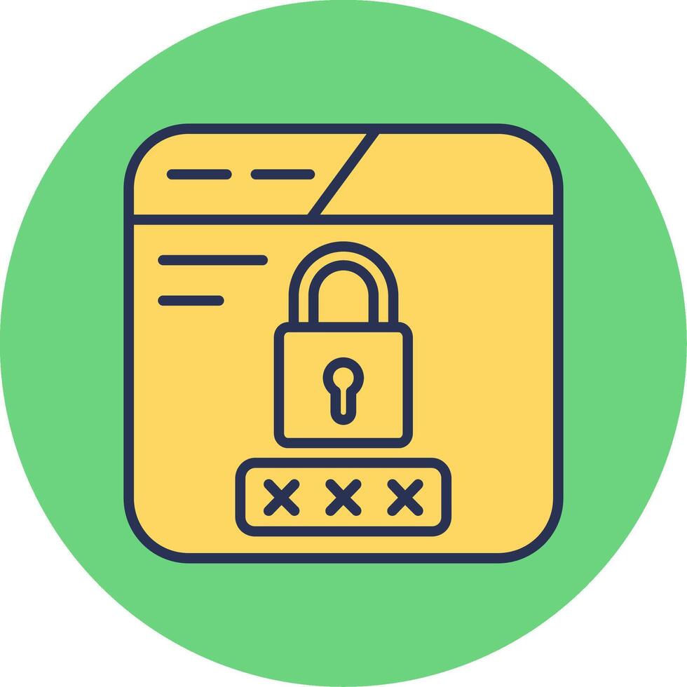Password Vector Icon