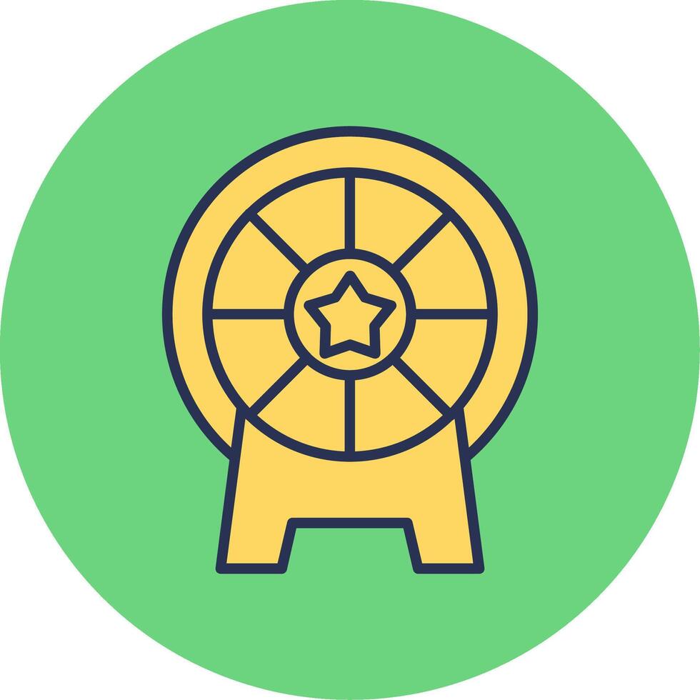 Wheel Of Fortune Vector Icon