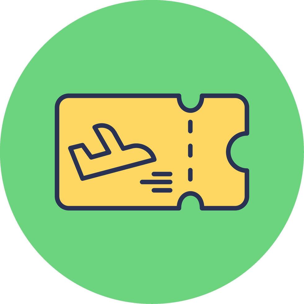 Boarding Pass Vector Icon