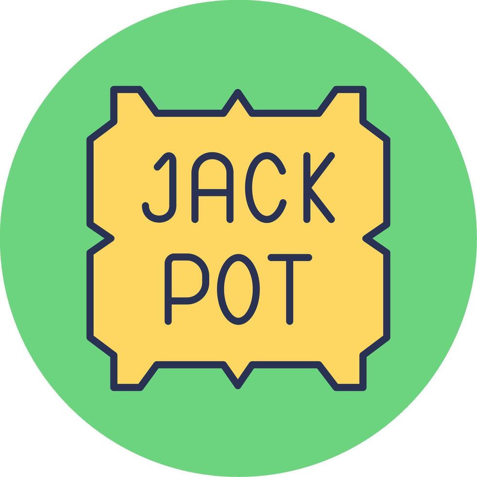Jackpot Vector Icon