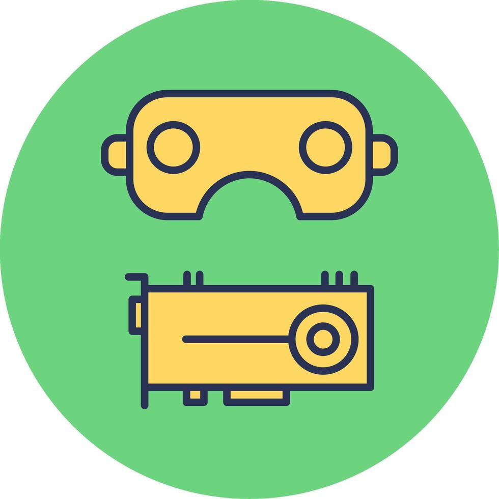 Virtual Reality Vector Icon