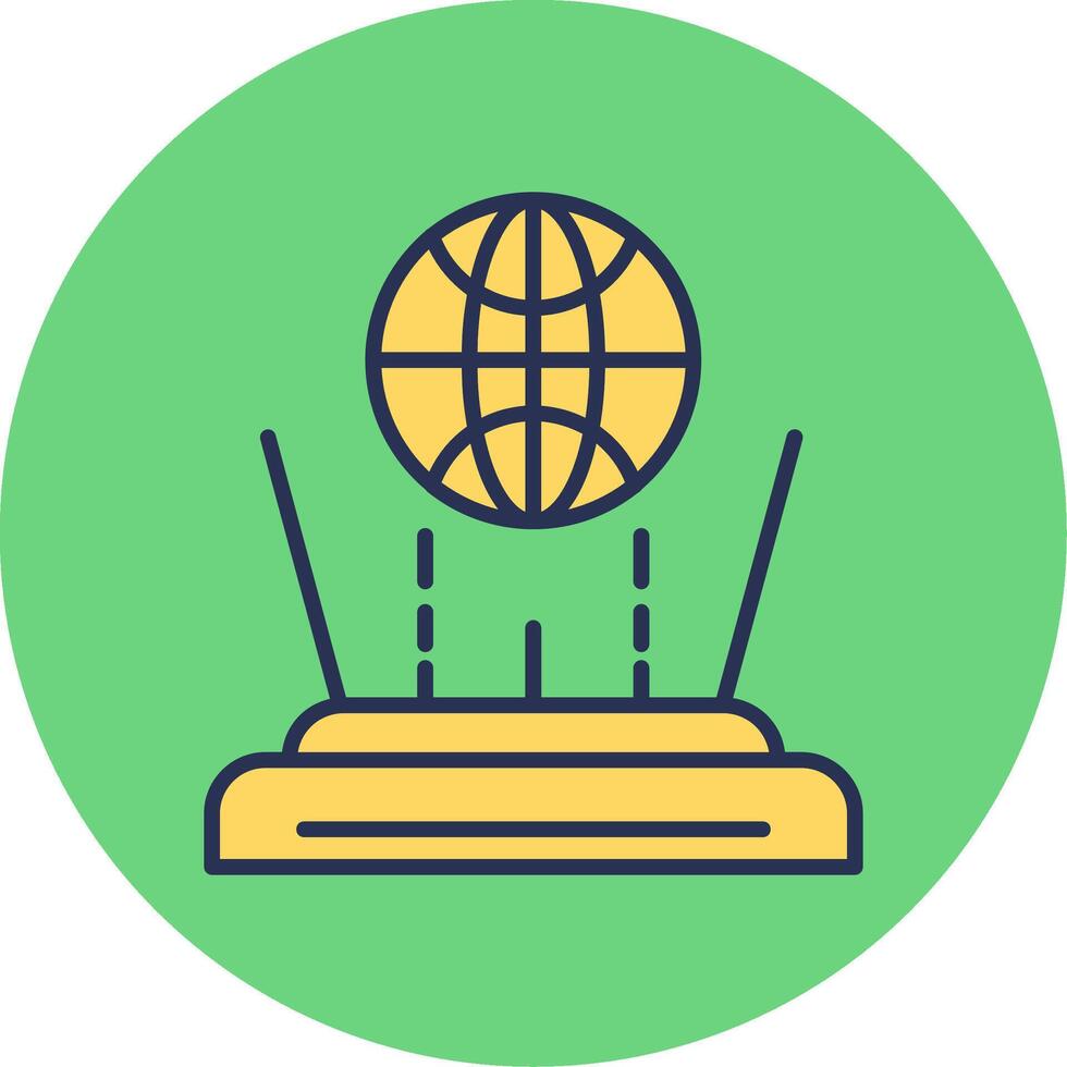 Holographic Vector Icon