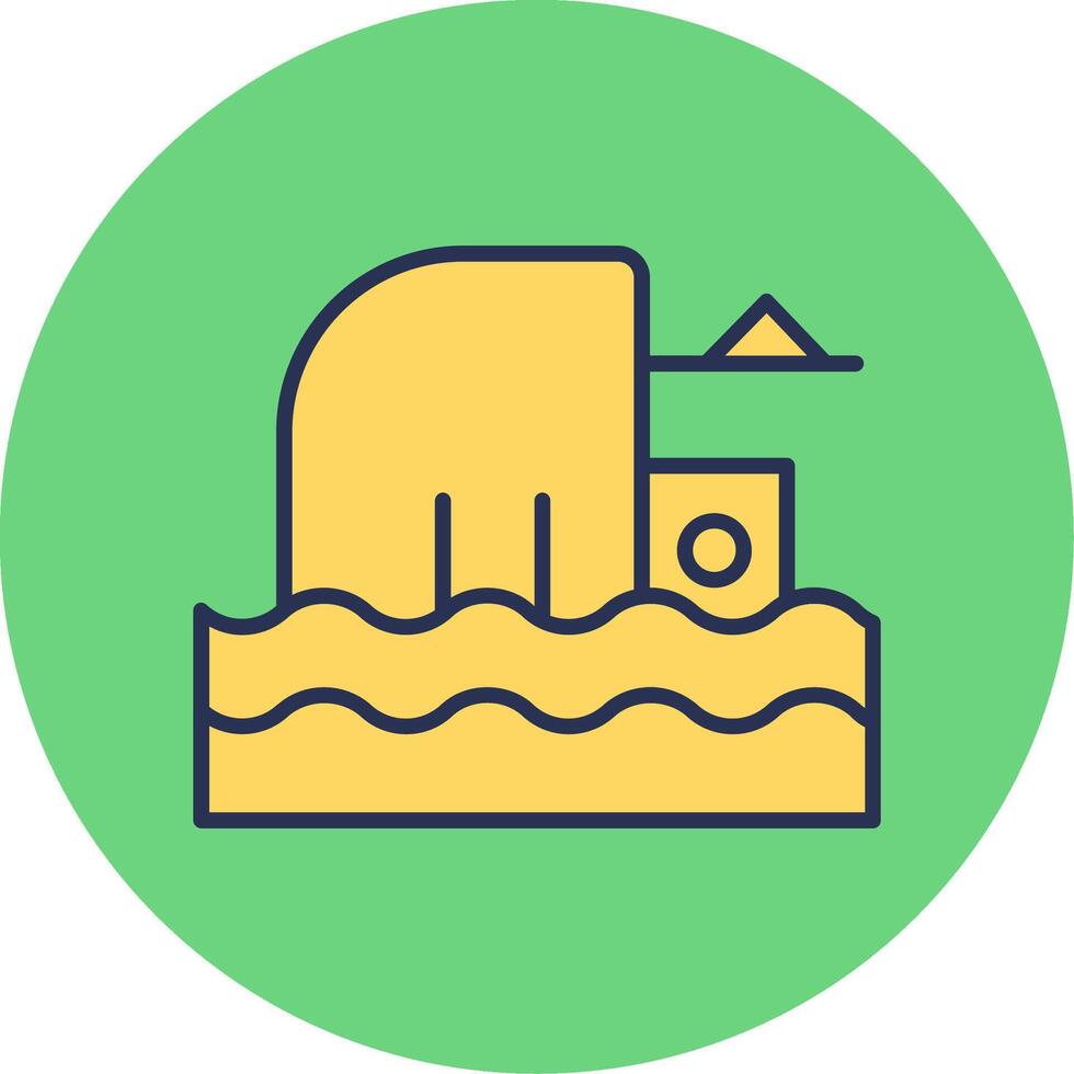 Shipwreck Vector Icon