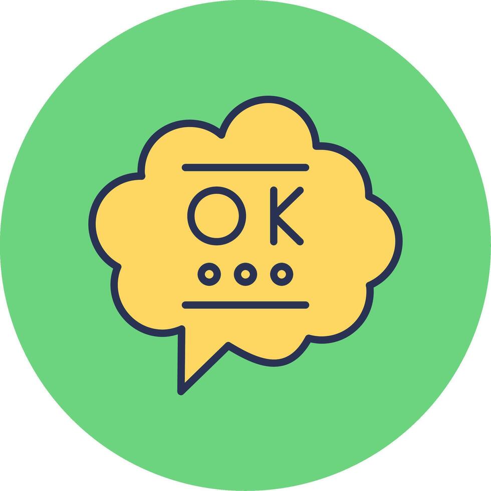 Ok Vector Icon