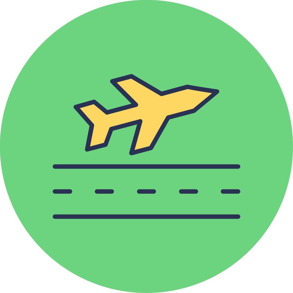 Departure Vector Icon