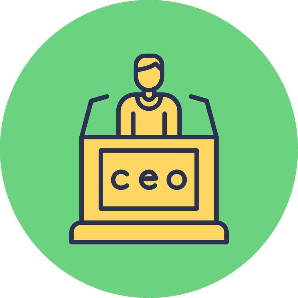 Ceo Vector Icon