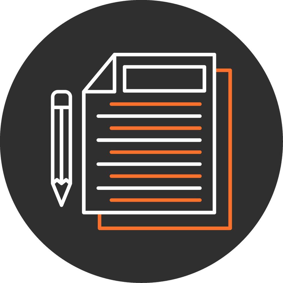 Documents Blue Filled Icon vector