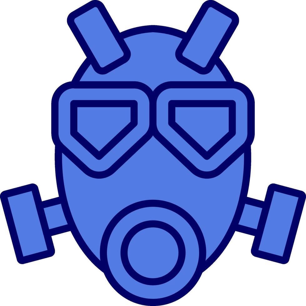 icono de vector de máscara de gas