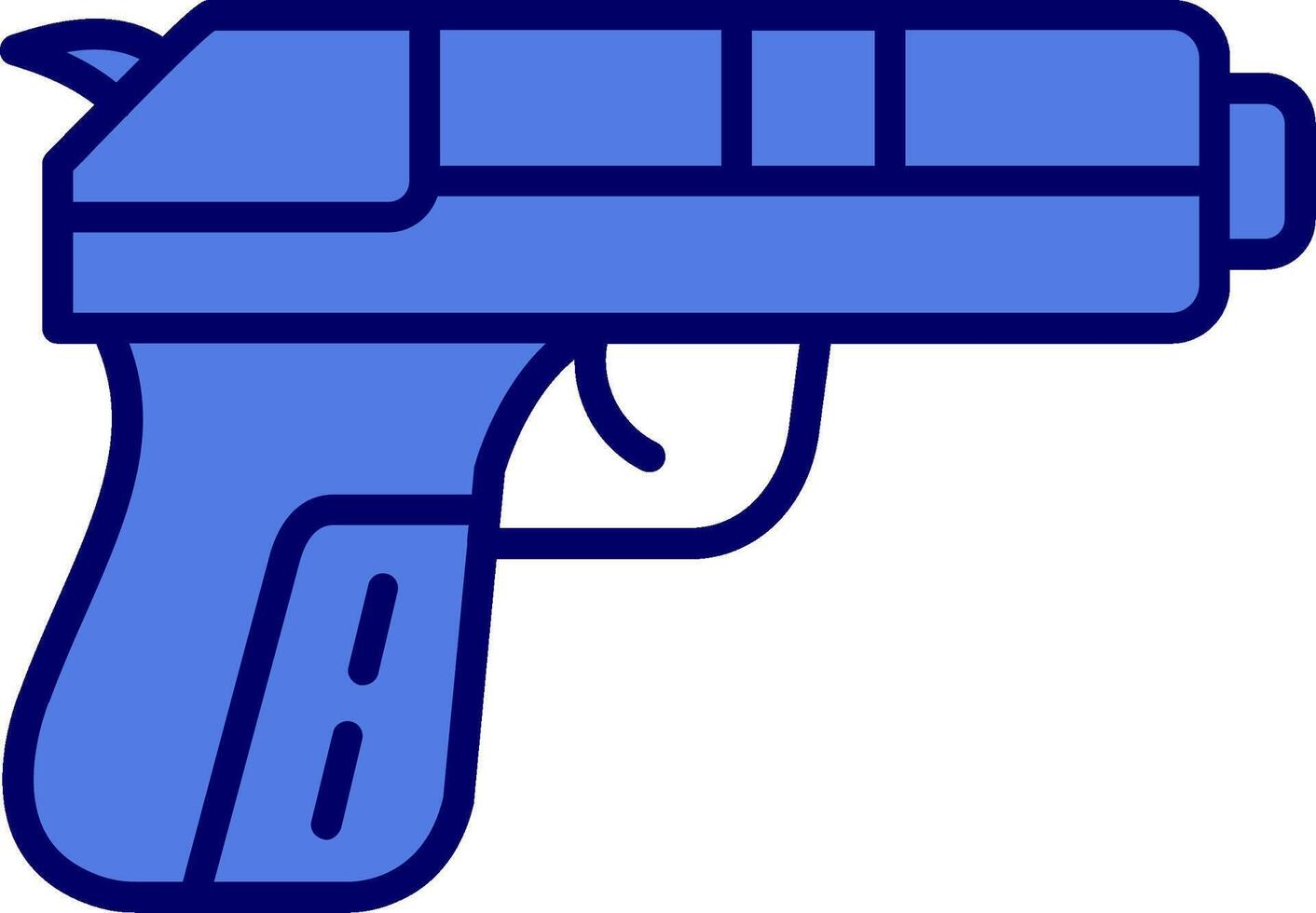 icono de vector de pistola